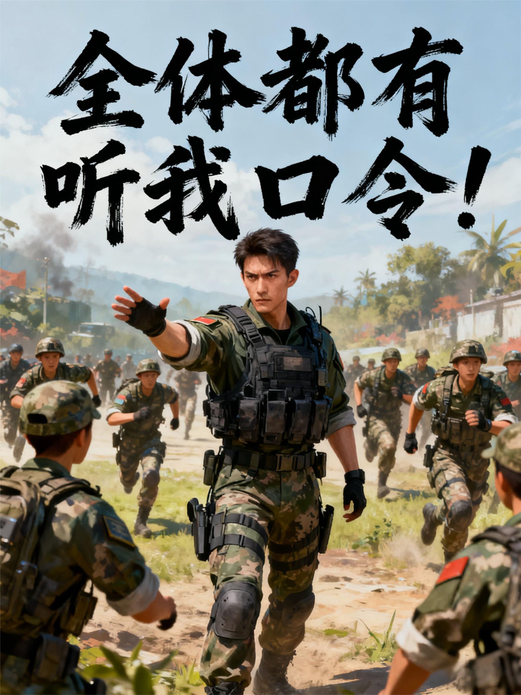 全体都有，听我口令！