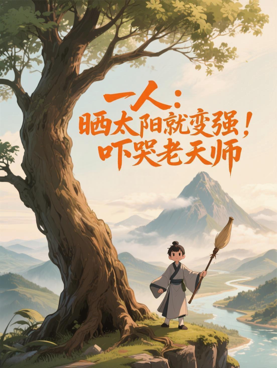 一人：晒太阳就变强，吓哭老天师